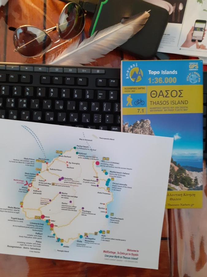 Το Σπίτι Με Το Πηγάδι - Wellcottage Thassos Skála Kallirákhis 외부 사진
